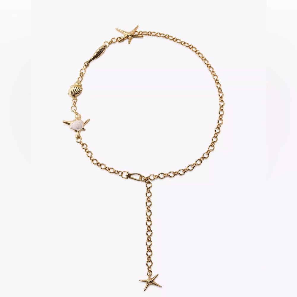 Nautical Charm Chain Belt